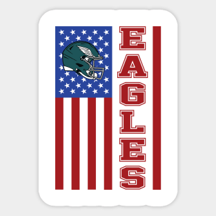 Eagles Football Team Sticker